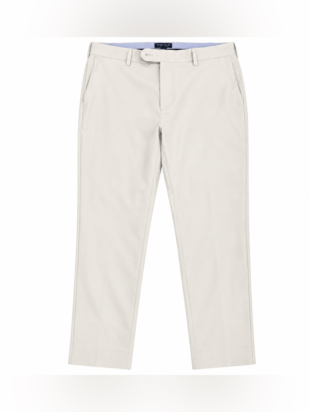 Peter Millar Crown Crafted Surge Men’s 35x32 Light Gray Tailored Fit Golf Pants